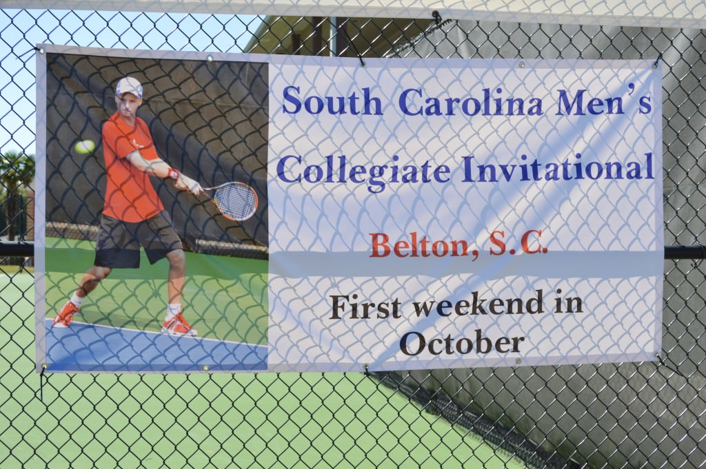 The South Carolina Men's Collegiate Championships are played in Belton the first weekend of October each year