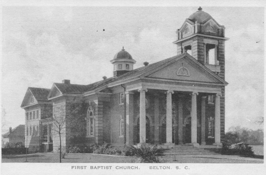 First Baptist Church in 1915